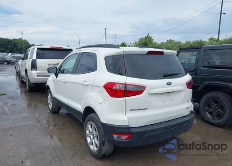 2019 Ford Ecosport Se из США, поврежденный, VIN MAJ6S3GLXKC251301